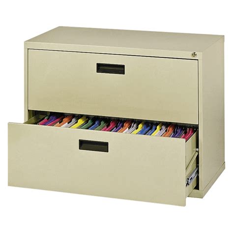 2 drawer lateral file cabinet metal